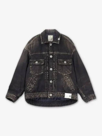 Logo Patch Denim Jacket Black - MAISON MIHARA YASUHIRO - BALAAN 2