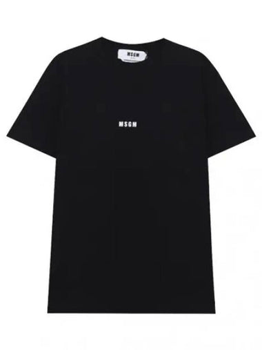 micro logo short sleeve t shirt - MSGM - BALAAN 1