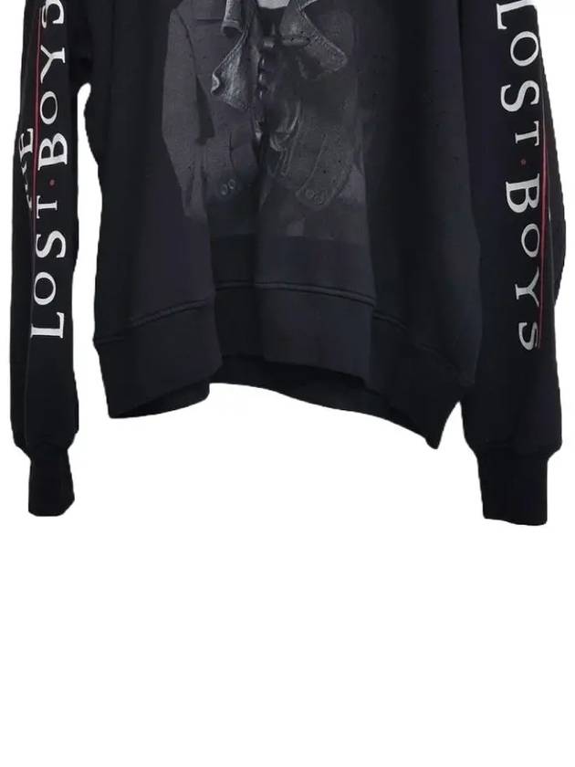 MKCRW LOB BLK Lost Boy Sweatshirt Black - AMIRI - BALAAN 3