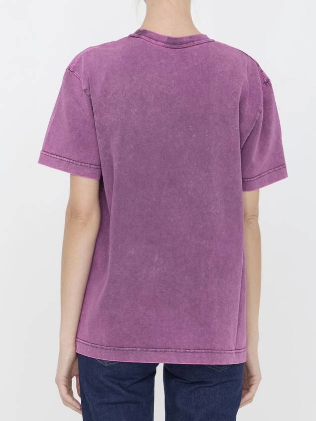 Embossed Logo T-Shirt - ALEXANDER WANG - BALAAN 4