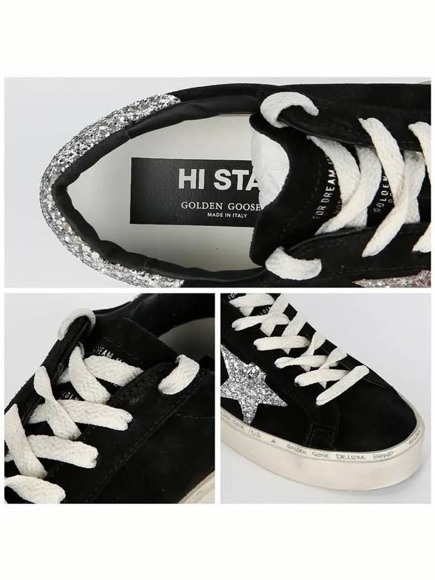 Hi Star Low Top Sneakers Black - GOLDEN GOOSE - BALAAN 5