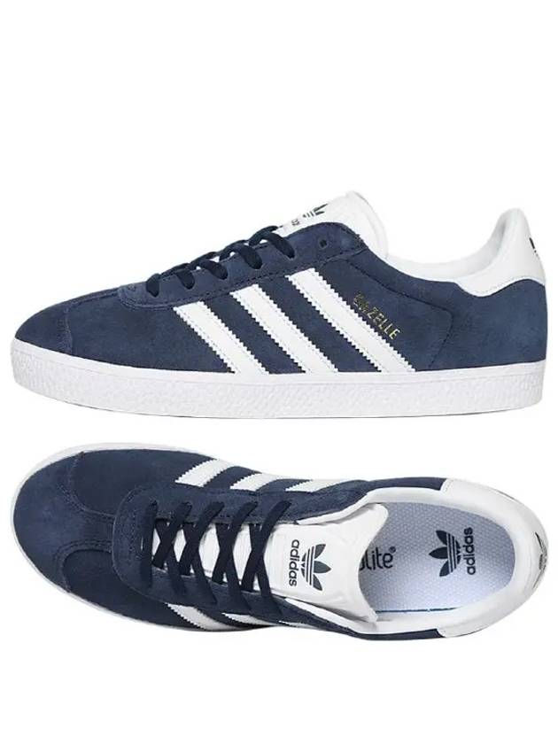 Kids Adult Sneakers Gazelle J Navy BY9144 - ADIDAS - BALAAN 5