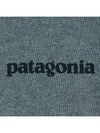 P6 Logo Responsibili Long Sleeve T-Shirt Nouveau Green - PATAGONIA - BALAAN 7