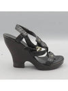 Smith Market used luxury goods black color sandals women s shoes - FENDI - BALAAN 3