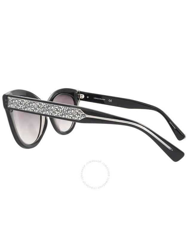 Longchamp Grey Gradient Cat Eye Ladies Sunglasses LO698S 001 54 - LONGCHAMP - BALAAN 3