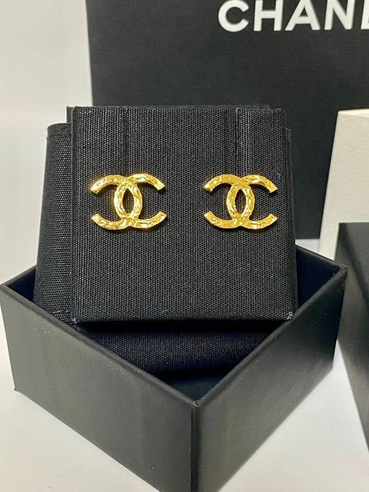 CC Logo Earrings Gold - CHANEL - BALAAN 2