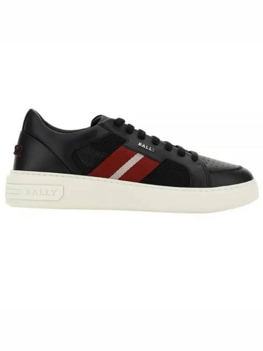 Men's Melys Low Top Sneakers Black - BALLY - BALAAN 2