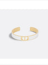 30 Montaine Slim Bangle Bracelet Gold White - DIOR - BALAAN 4