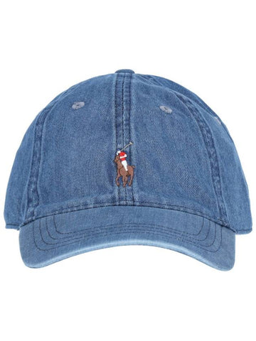 Pony Logo Ball Cap Blue - POLO RALPH LAUREN - BALAAN 1