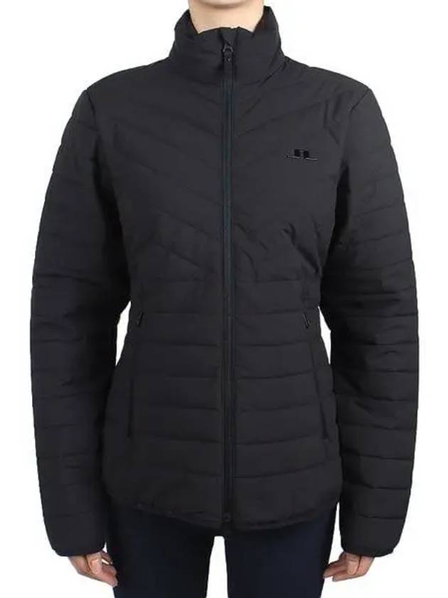 Marble Quilted Jacket Black - J.LINDEBERG - BALAAN 2