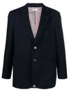 Tweed single breasted blazer MJU569AF0665 - THOM BROWNE - BALAAN 2