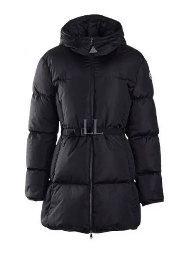 Sirli Belted Hooded Short Padding Black - MONCLER - BALAAN 2