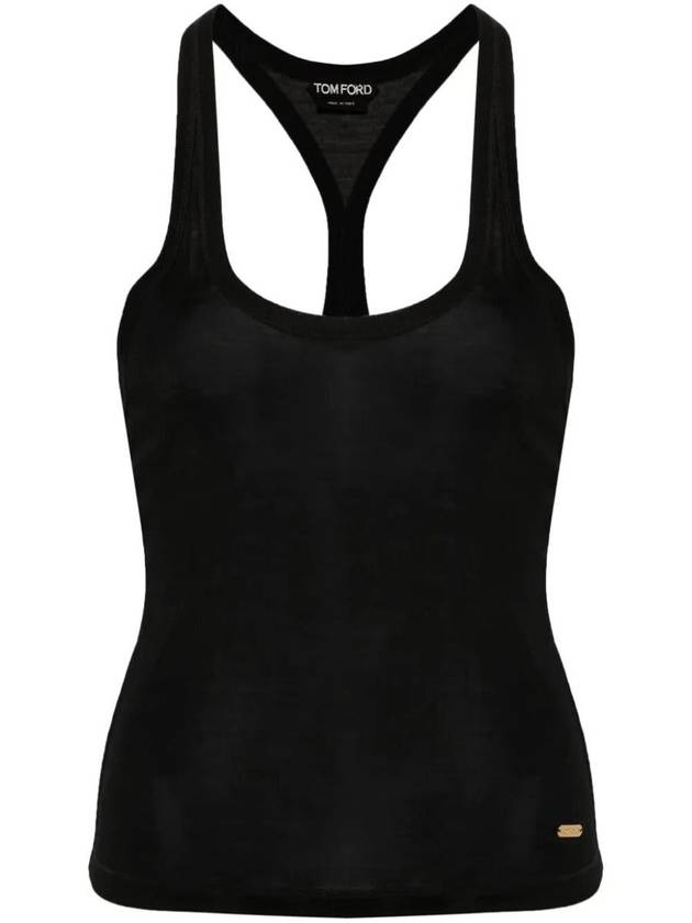 Tom Ford Silk Racerback Tank Top Clothing - TOM FORD - BALAAN 1