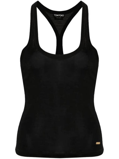 Tom Ford Silk Racerback Tank Top Clothing - TOM FORD - BALAAN 1