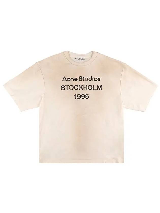 CL0196 DUSTY WHITE short sleeve t shirt - ACNE STUDIOS - BALAAN 2