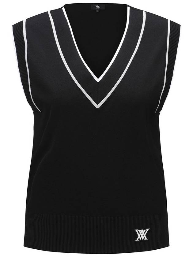 WOMEN ESSENTIAL V NECK VESTBK - ANEWGOLF - BALAAN 1