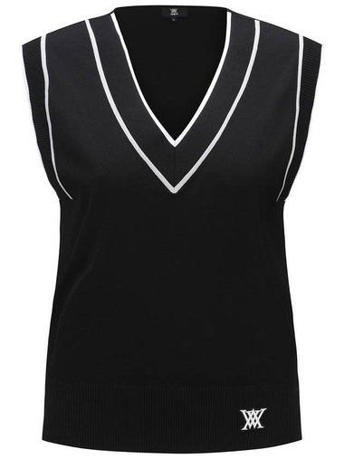 WOMEN ESSENTIAL V NECK VESTBK - ANEWGOLF - BALAAN 1