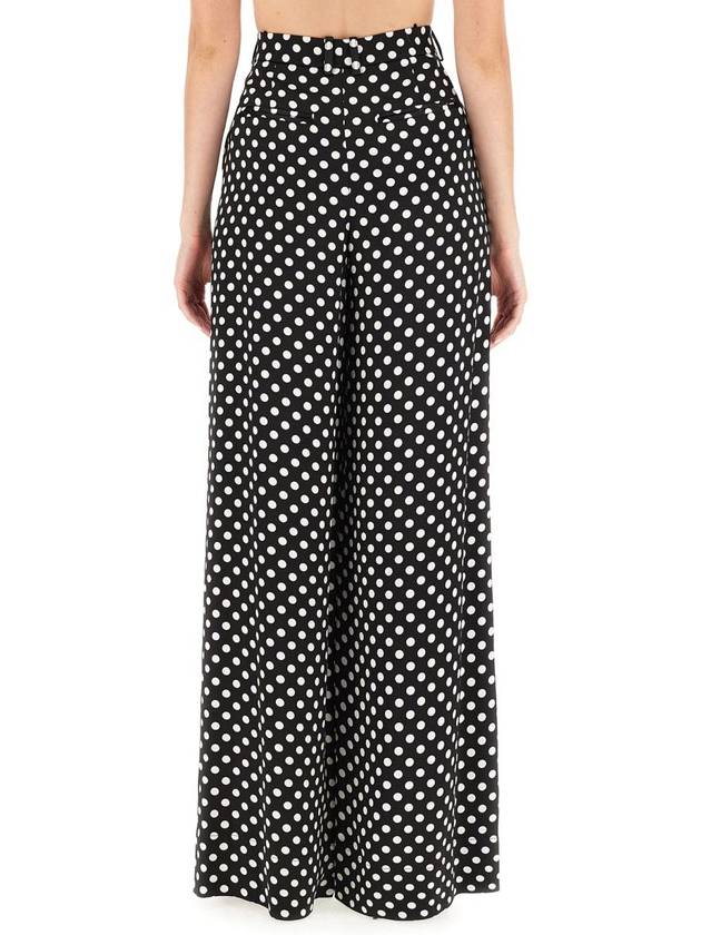 Satin Dot Trousers 744389Y6G761095 B0270441252 - SAINT LAURENT - BALAAN 4