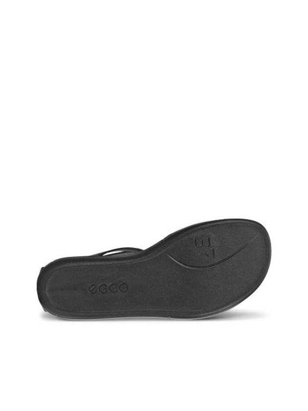 Women's Simpil Strappy Sandals Pure Black - ECCO - BALAAN 5