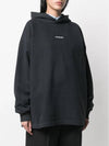 Logo Print Hooded Top Black - ACNE STUDIOS - BALAAN 6