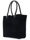 Yenky Small Suede Tote Bag Black - ISABEL MARANT - BALAAN 3