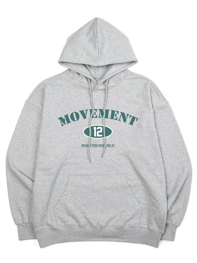 Authentic Hoodie Evergreen Grey - MONSTER REPUBLIC - BALAAN 2