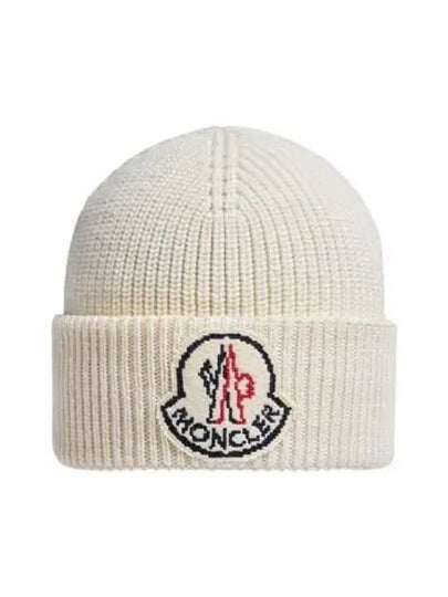 wool beanie white - MONCLER - BALAAN 2