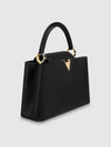 Capucines MM Taurillon Cross Bag Black - LOUIS VUITTON - BALAAN 3