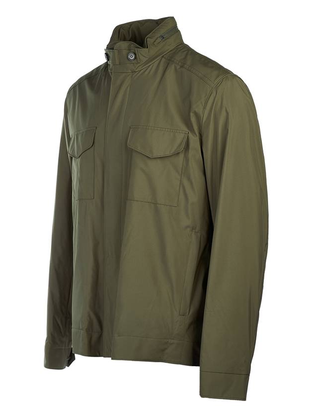 Traveler Windmate Bomber Jacket Green - LORO PIANA - BALAAN 3