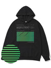 Social Stance Green Overfit Hoodie Black - MONSTER REPUBLIC - BALAAN 4