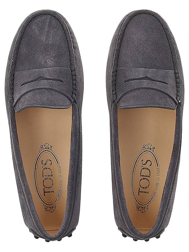 Gommino Suede Driving Shoes Dark Grey - TOD'S - BALAAN 7