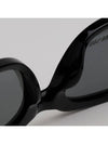 Sunglasses BY0033H 01A square horn rim black - BALLY - BALAAN 6