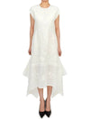 Women s Sleeveless Long Dress WD588Z OFF WHITE - ALLSAINTS - BALAAN 1