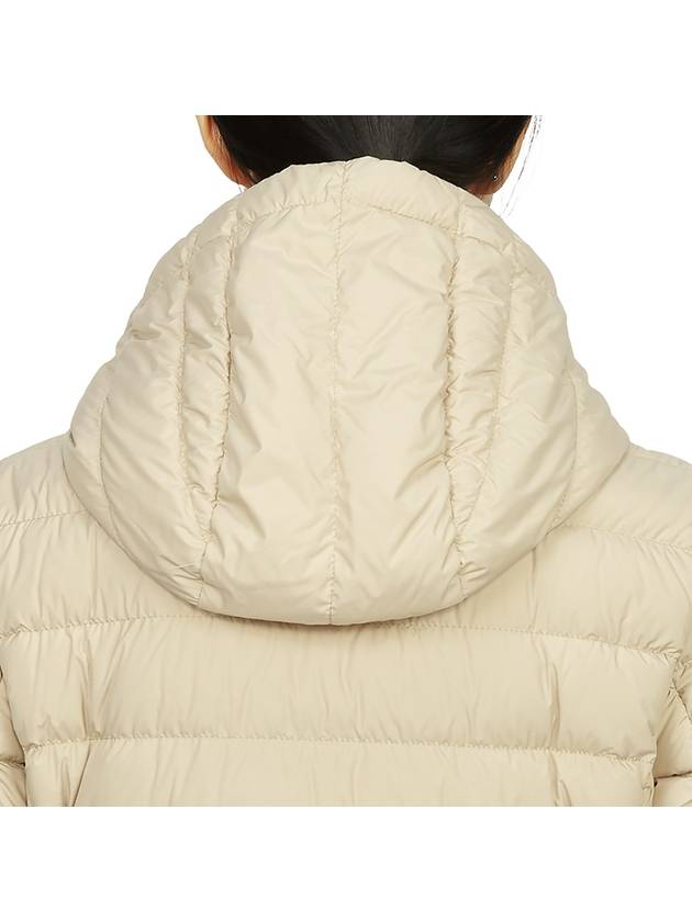 Women's Omega Hooded Long Padding Beige - PARAJUMPERS - BALAAN 11