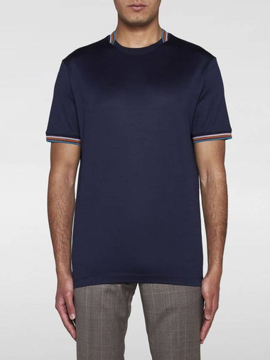 T-shirt di cotone Paul Smith con profili a righe - PAUL SMITH - BALAAN 1