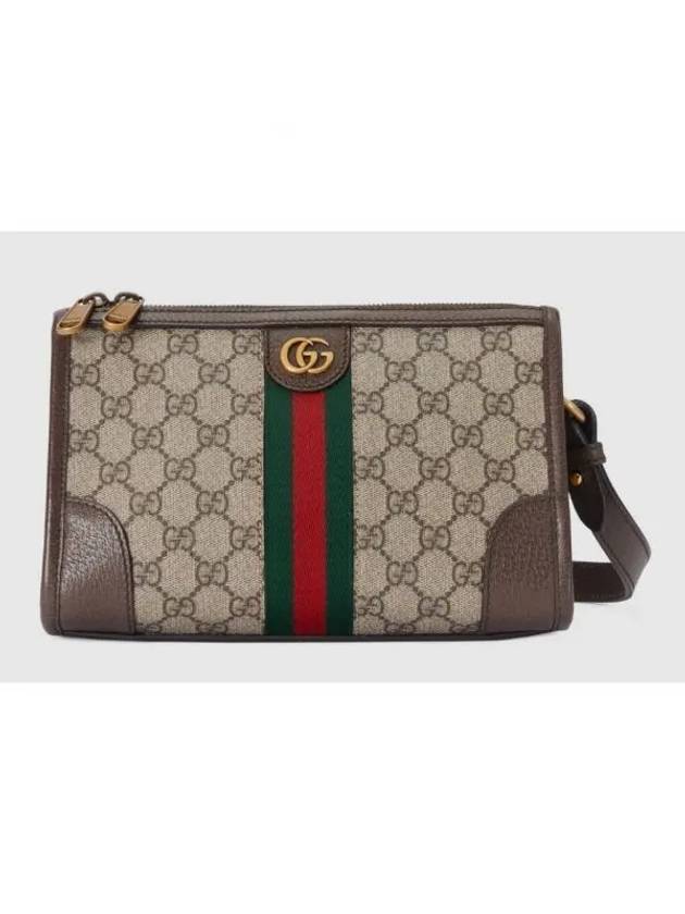 Ophidia GG Messenger Bag Beige Ebony - GUCCI - BALAAN 2