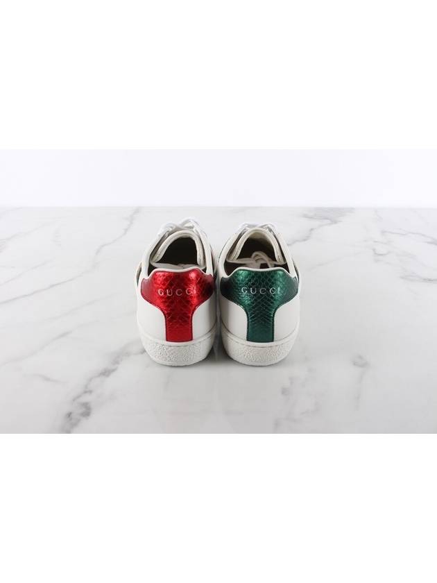 Bee embroidery ace sneakers 35 5 225 - GUCCI - BALAAN 4