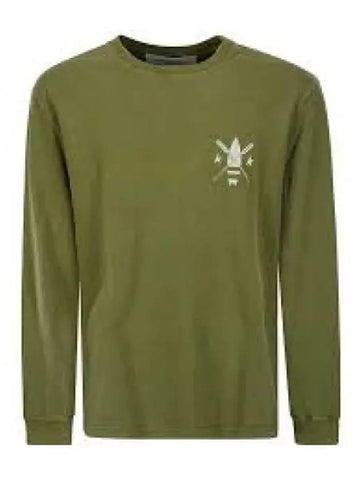 T shirt green GMP01419 P001028 1234921 - GOLDEN GOOSE - BALAAN 1