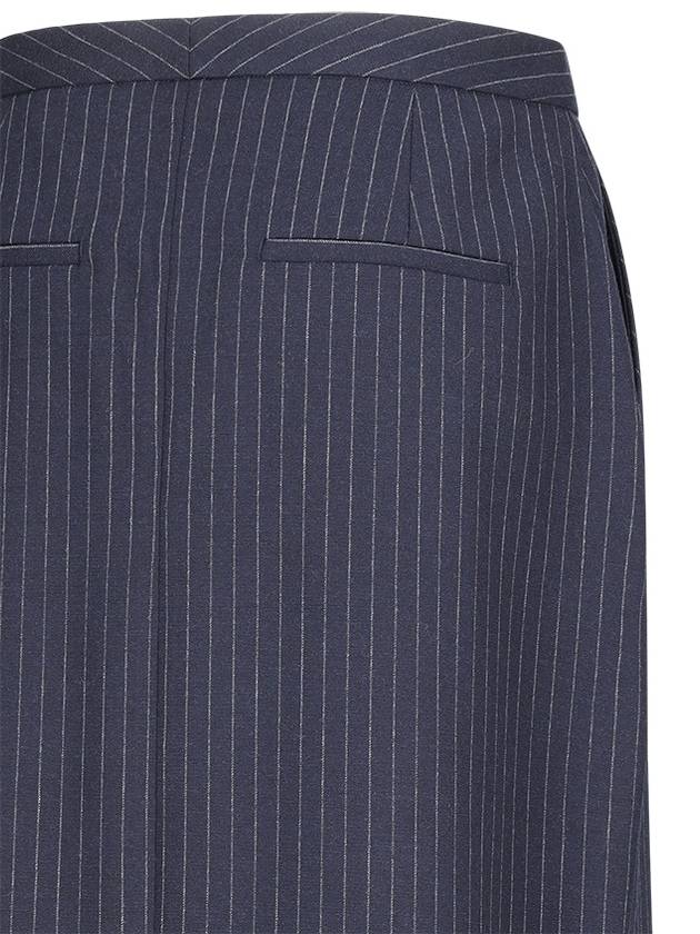 PINSTRIPED MIDI SKIRT - CALVIN KLEIN - BALAAN 3