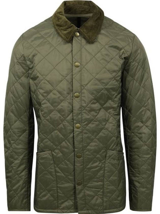 Heritage Liddesdale Quilted Padding Light Moss - BARBOUR - BALAAN 1