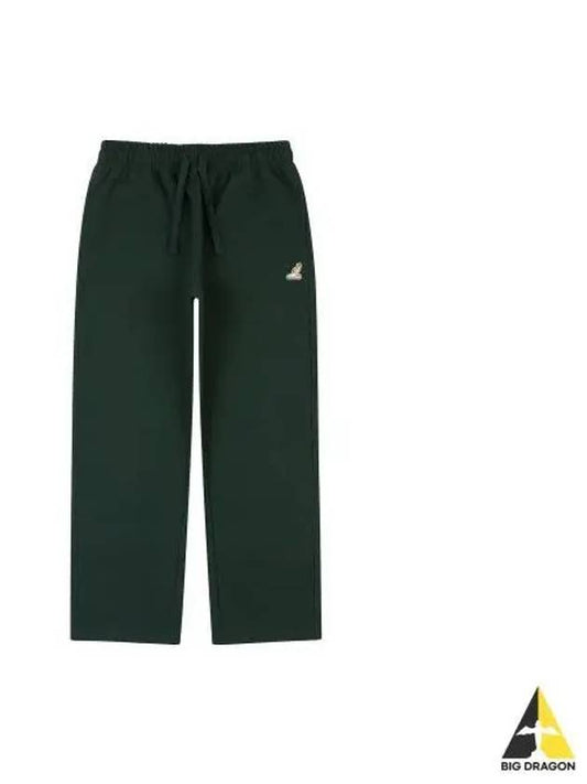 Logo Patch Sweatpants 4535 Green - KANGOL - BALAAN 1