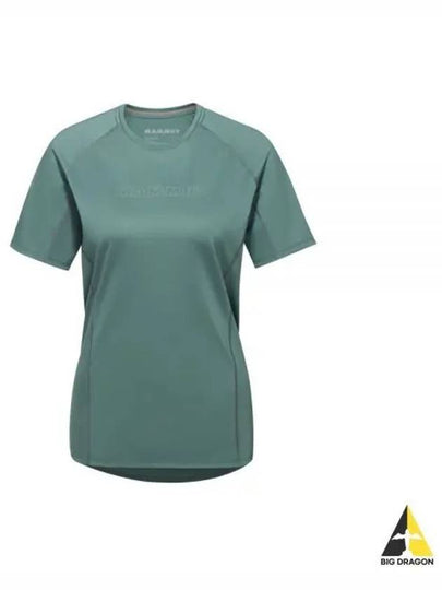 Selun FL Logo Short Sleeve T-shirt Green - MAMMUT - BALAAN 2