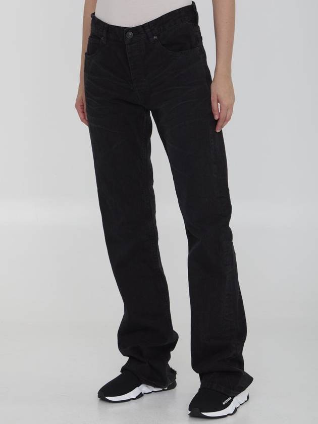 Low Waist Straight Jeans - BALENCIAGA - BALAAN 2