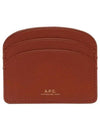 Demi Lune Card Wallet Brown - A.P.C. - BALAAN 2