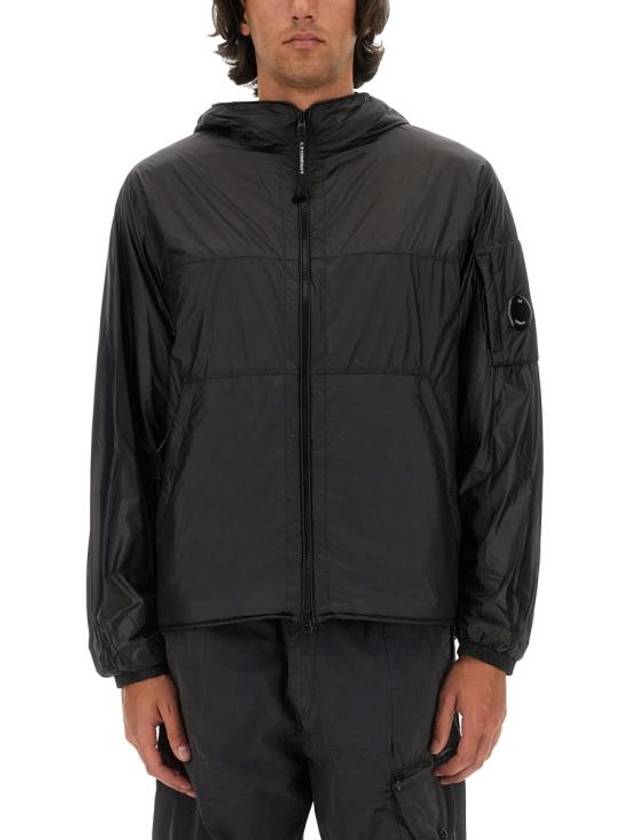 Nada Shell Hooded Jacket Black - CP COMPANY - BALAAN 2