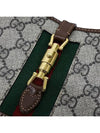 GG Supreme Mini Jackie 1961 Cross Bag Brown Beige - GUCCI - BALAAN 3