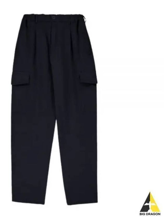 HOWLIN CARGO LOVER PANTS JAPANESE SEERSUCKER NAVY - HOWLIN' - BALAAN 1