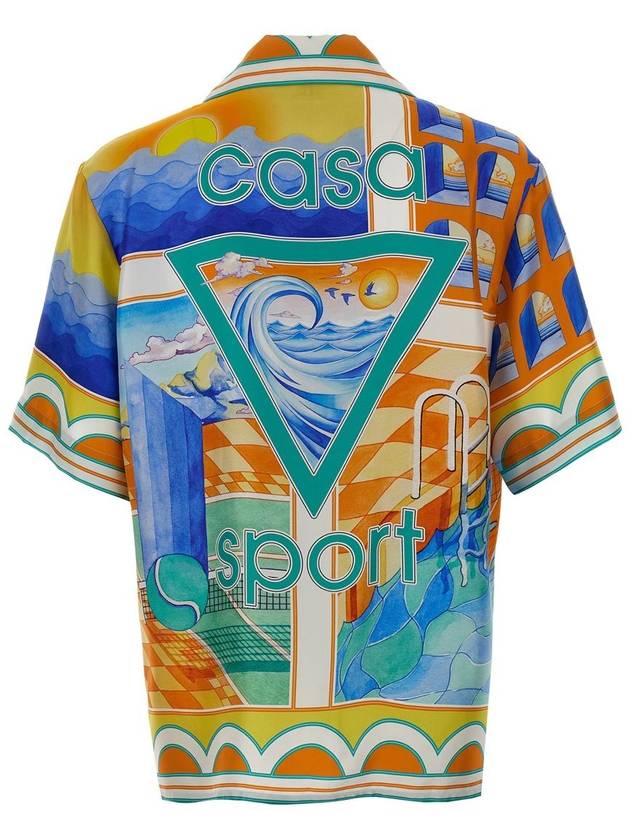 Casablanca 'Surreal Pool' Shirt - CASABLANCA - BALAAN 2