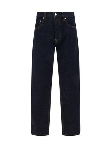 Denim Straight Pants N01DM202 VJK BLUE - HELMUT LANG - BALAAN 1