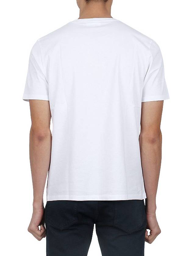 Fox Head Patch Classic Short Sleeve T-Shirt White - MAISON KITSUNE - BALAAN 5